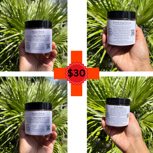 Bundle Any 4 Items For $30 - Free Shipping