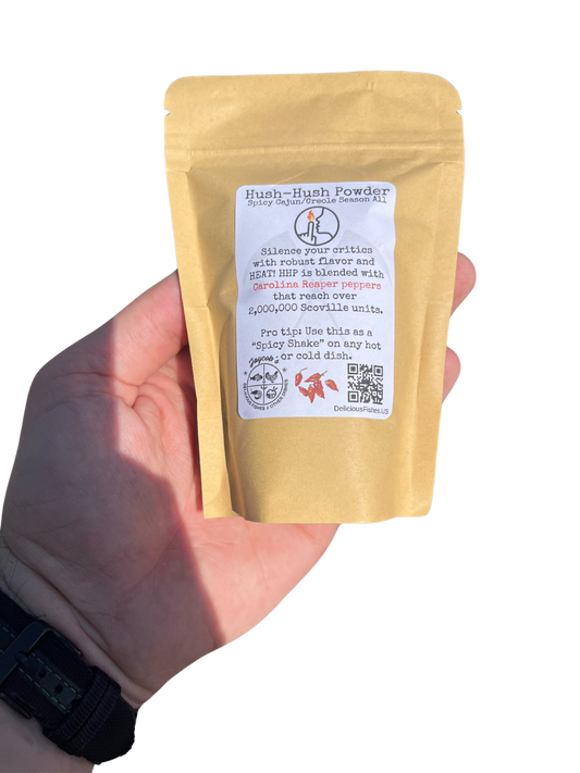 Hush Hush Powder - Cajun w/ Carolina Reaper